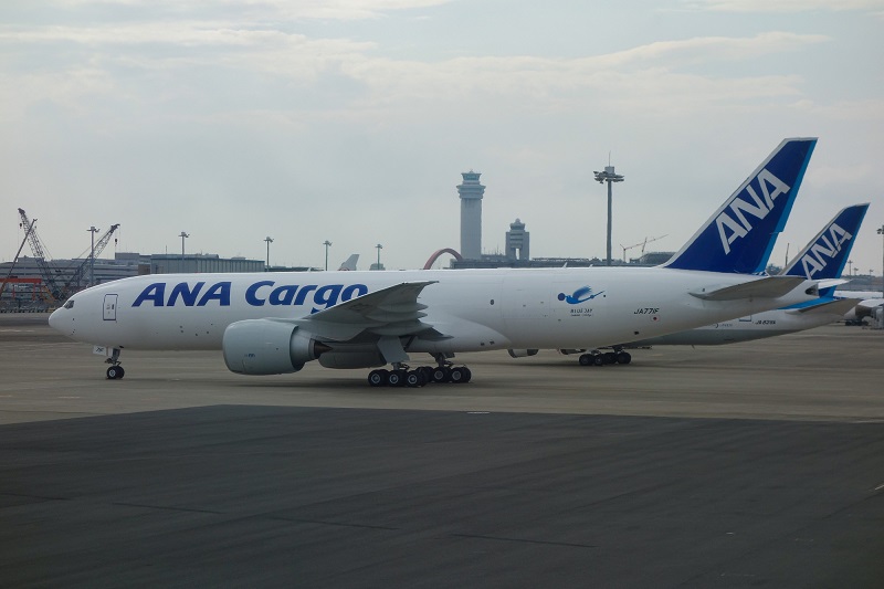 ANA Cargoが新導入したB777F(JA771F)型機