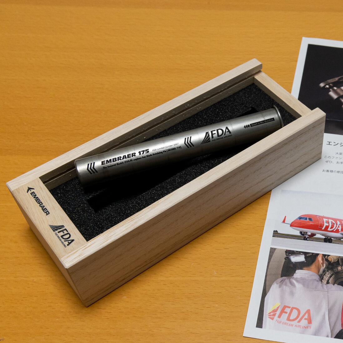 激レアなFDAの1本2万円のファンブレードピンを買ってみた