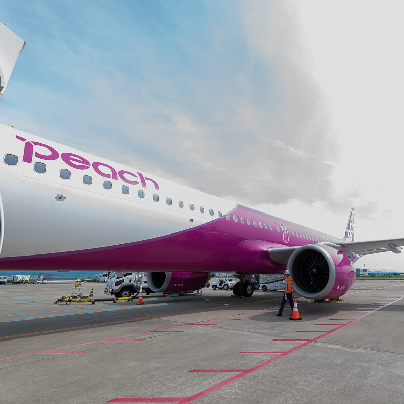 航空機・ヘリコプター peach A321 Ew221n014合金収集可能な飛行機ギフトjcwings 1:200ピーチ